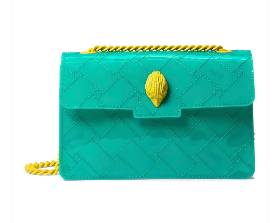 CROSSBODY KESINGTON VINYL TURQUESA