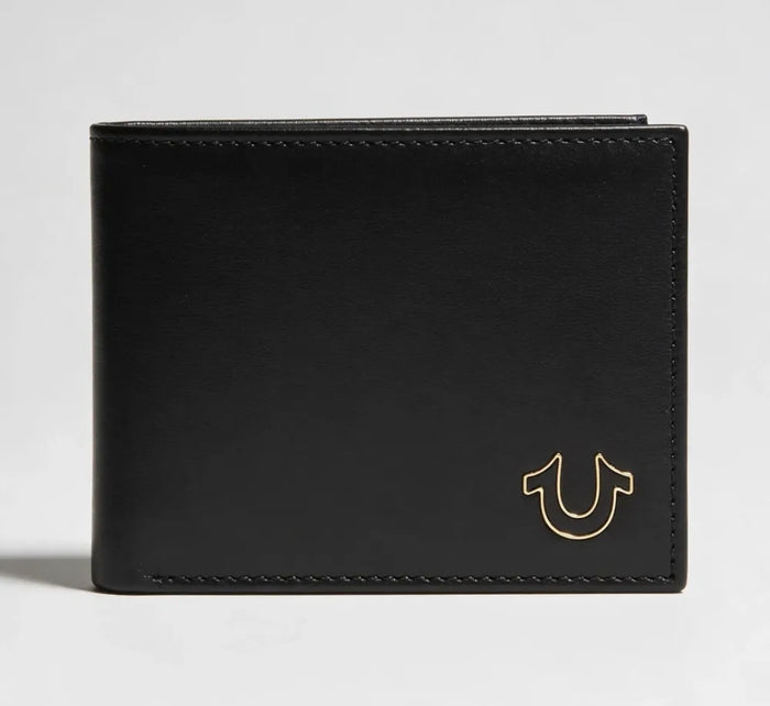 CARTERA NEGRA DAKAR GOLD ESPUELA NEGRA DORADO